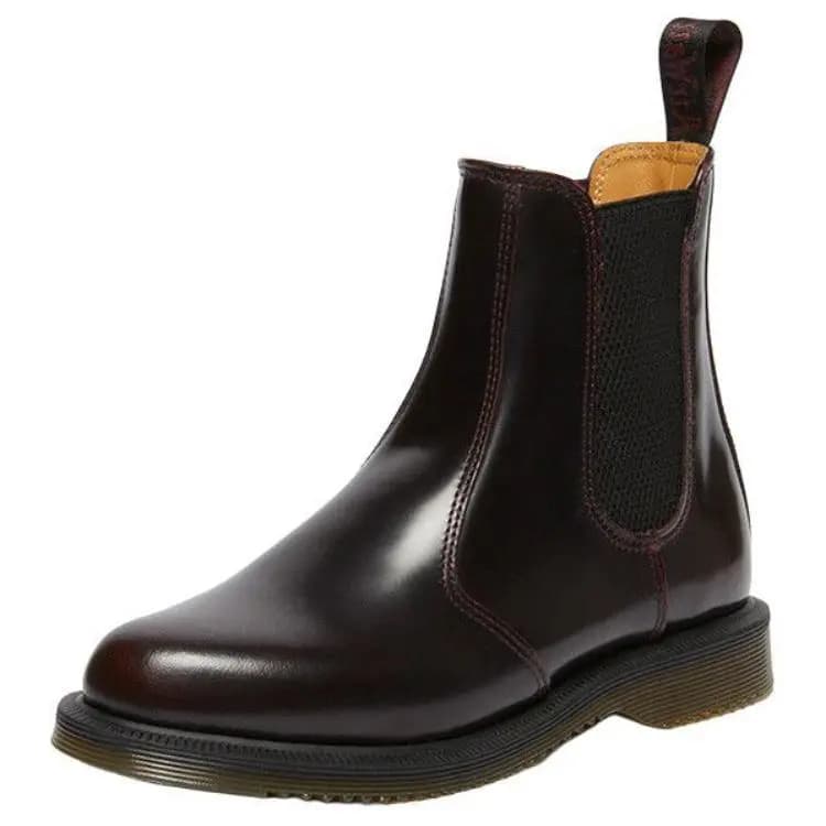 Dr.Martens Chelsea Qadın Çəkməsi Albalı Rəngi
