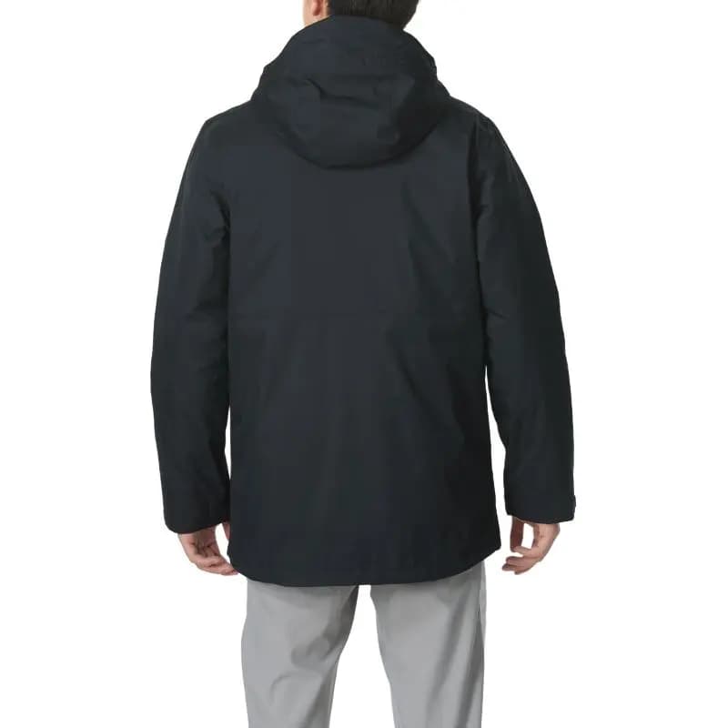 Columbia Oak Harbor Waterproof, Windproof, UV Protection, Thermal Windbreaker Jacket Men's Black 4