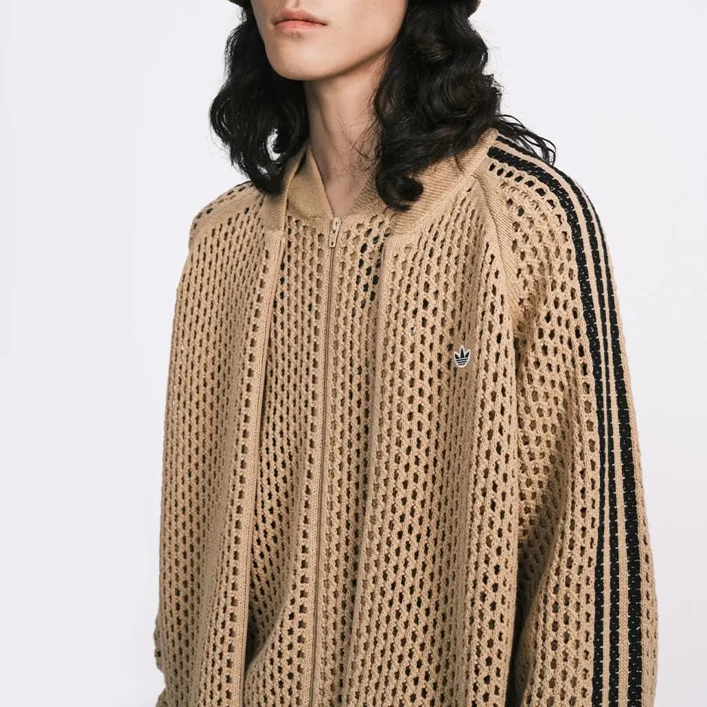 Adidas X Edison Chen Crochet Track Top  6