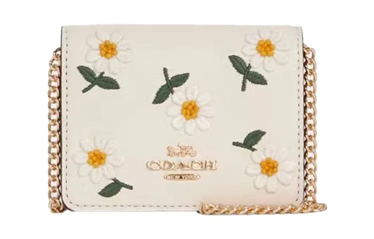COACH Dəri Çanta/Pulqabı Qadın Ağ