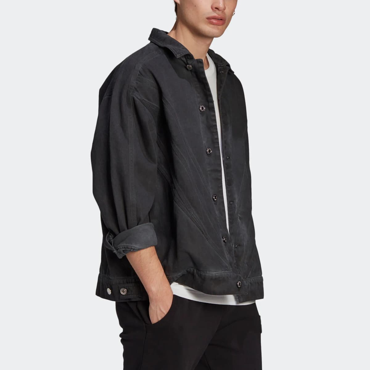Adidas Originals FSHN Kişi Cins Pencəyi Qara 4
