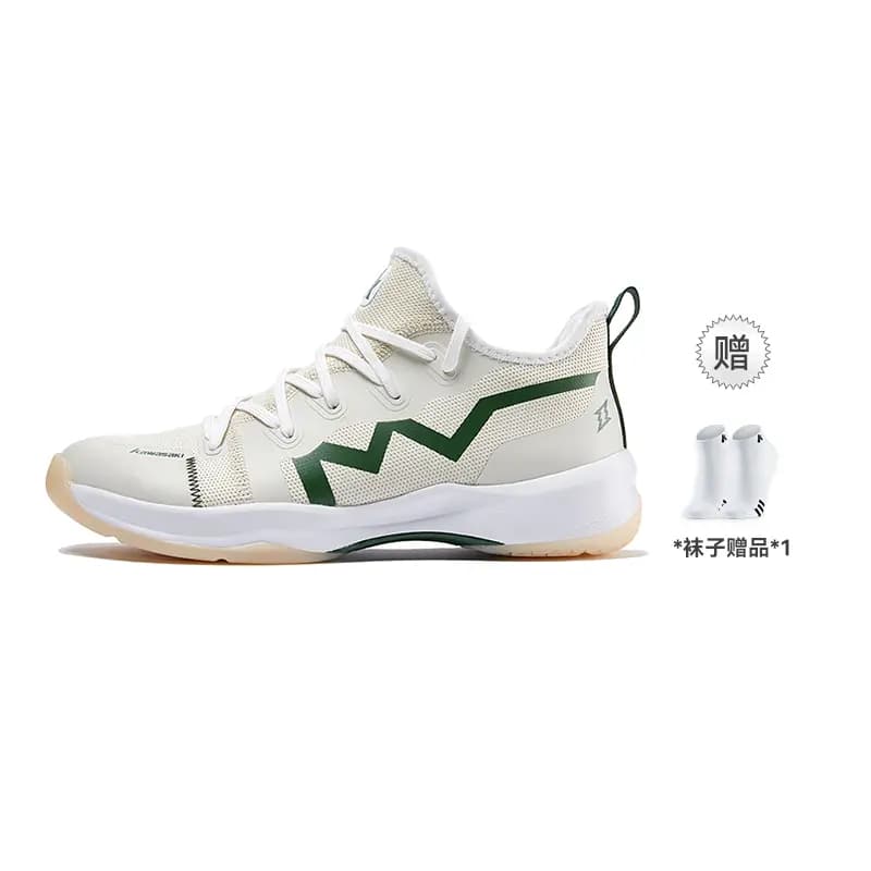 Kawasaki Glory Series Cushioning Anti-Slip And Wear-Resistant Low-Top Badminton Shoes Unisex 13