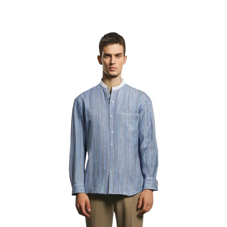 Jw Anderson X UNIQLO Jw Anderson Co-Branded Series Shirts Men Pink/Blue 2
