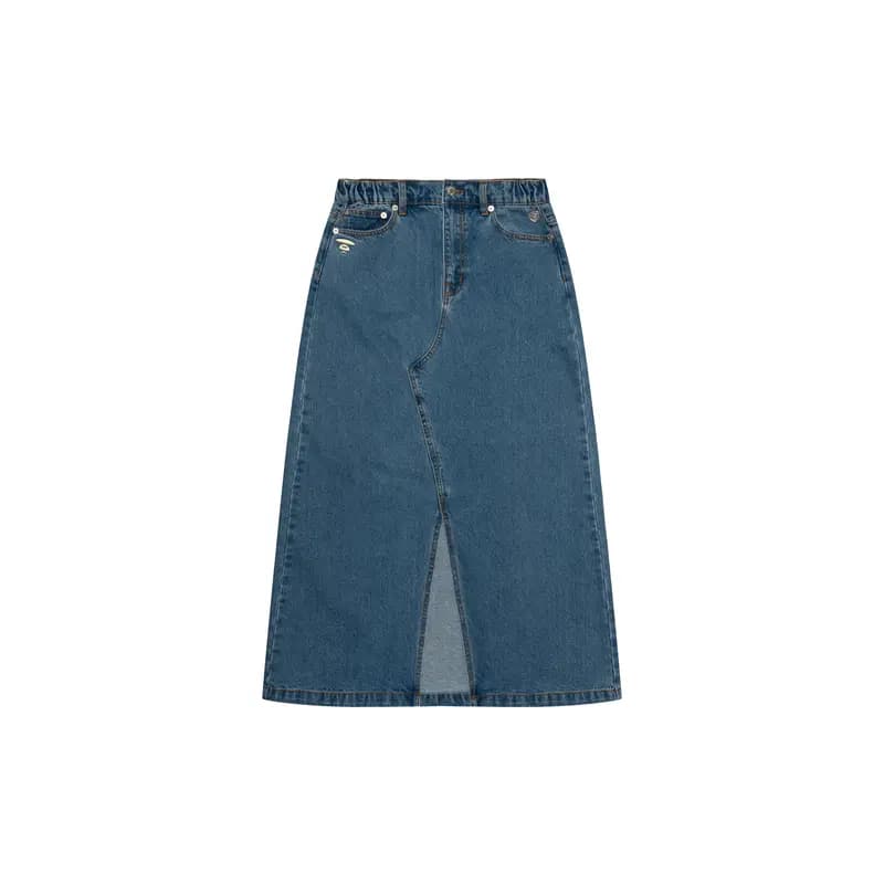 Aape Denim Uzun Ətək Qadın Mavi