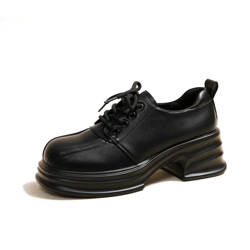 ouumeis Versatile Daily Chunky Heel Casual Shoes Women's 7