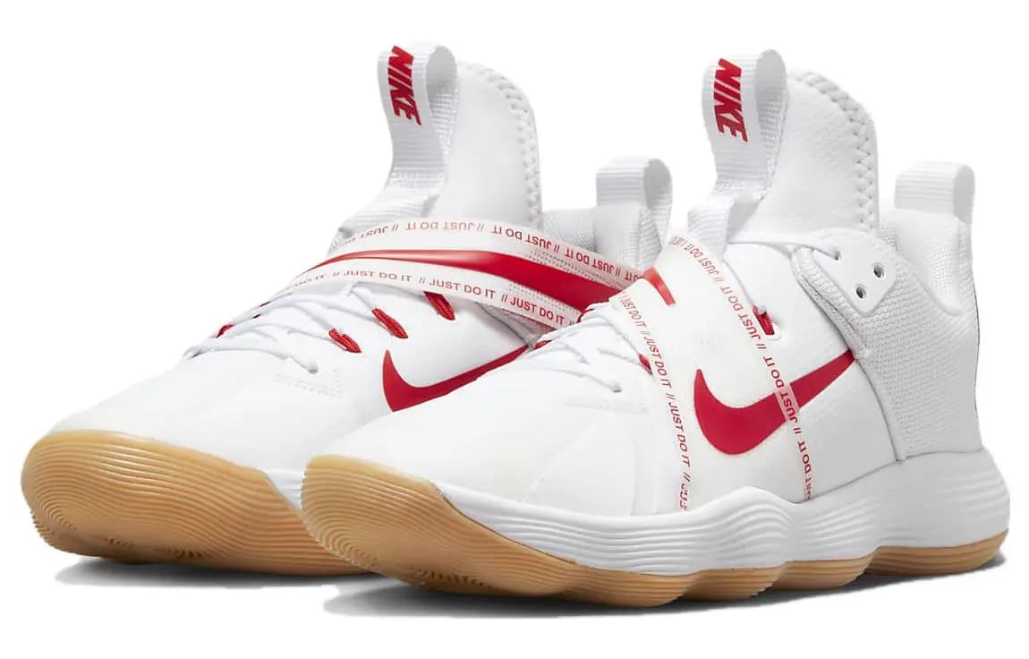 Nike React Hyperset White/Red 3