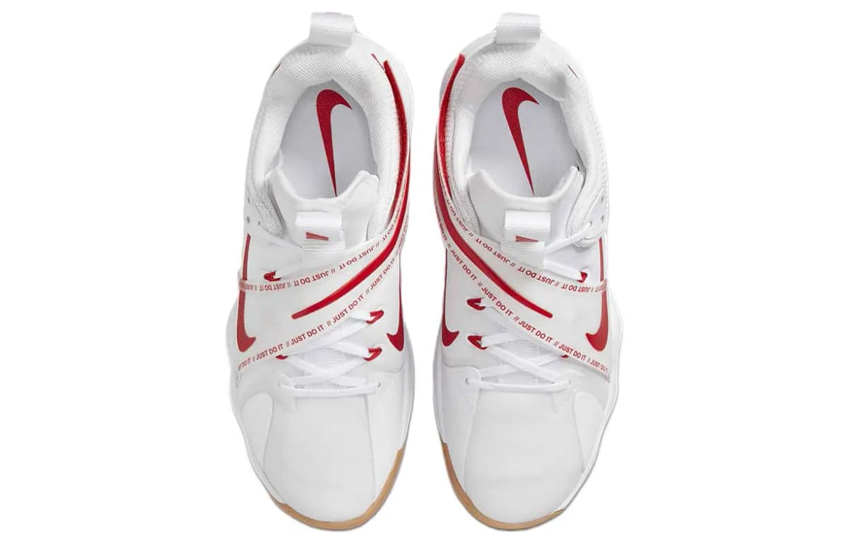 Nike React Hyperset White/Red 4