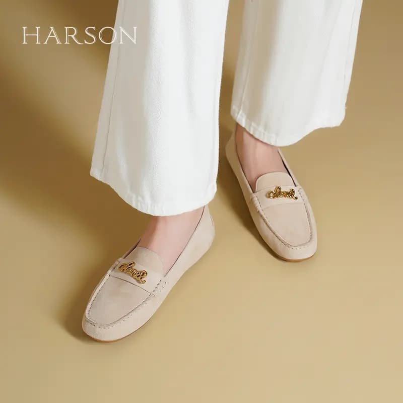 HARSON Gommino Loafers Women's 5