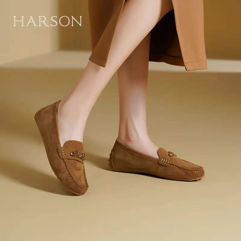HARSON Gommino Loafers Women's 11