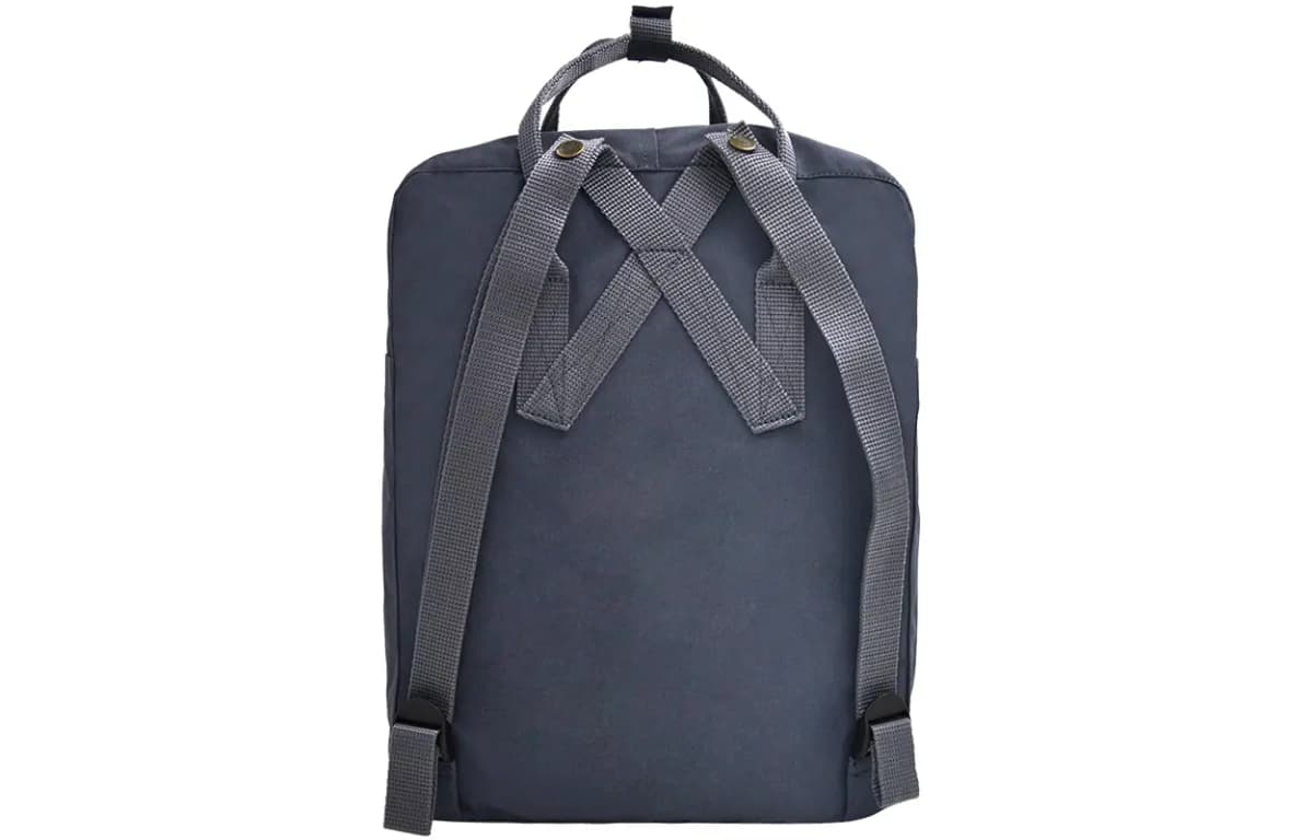 Fjallraven 16L Backpack Outdoor Bag Polyester Graphite Black Women's 2