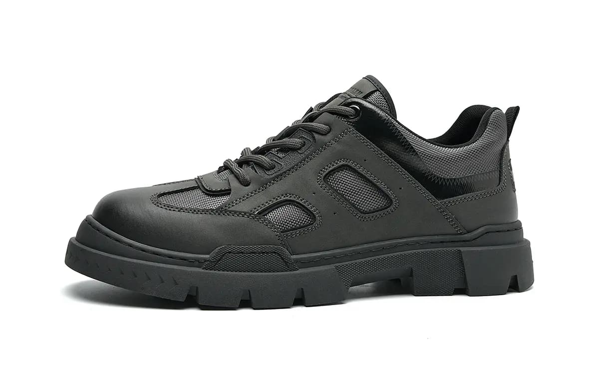 HLA Microfiber Leather Retro Casual Work Shoes Men's 8