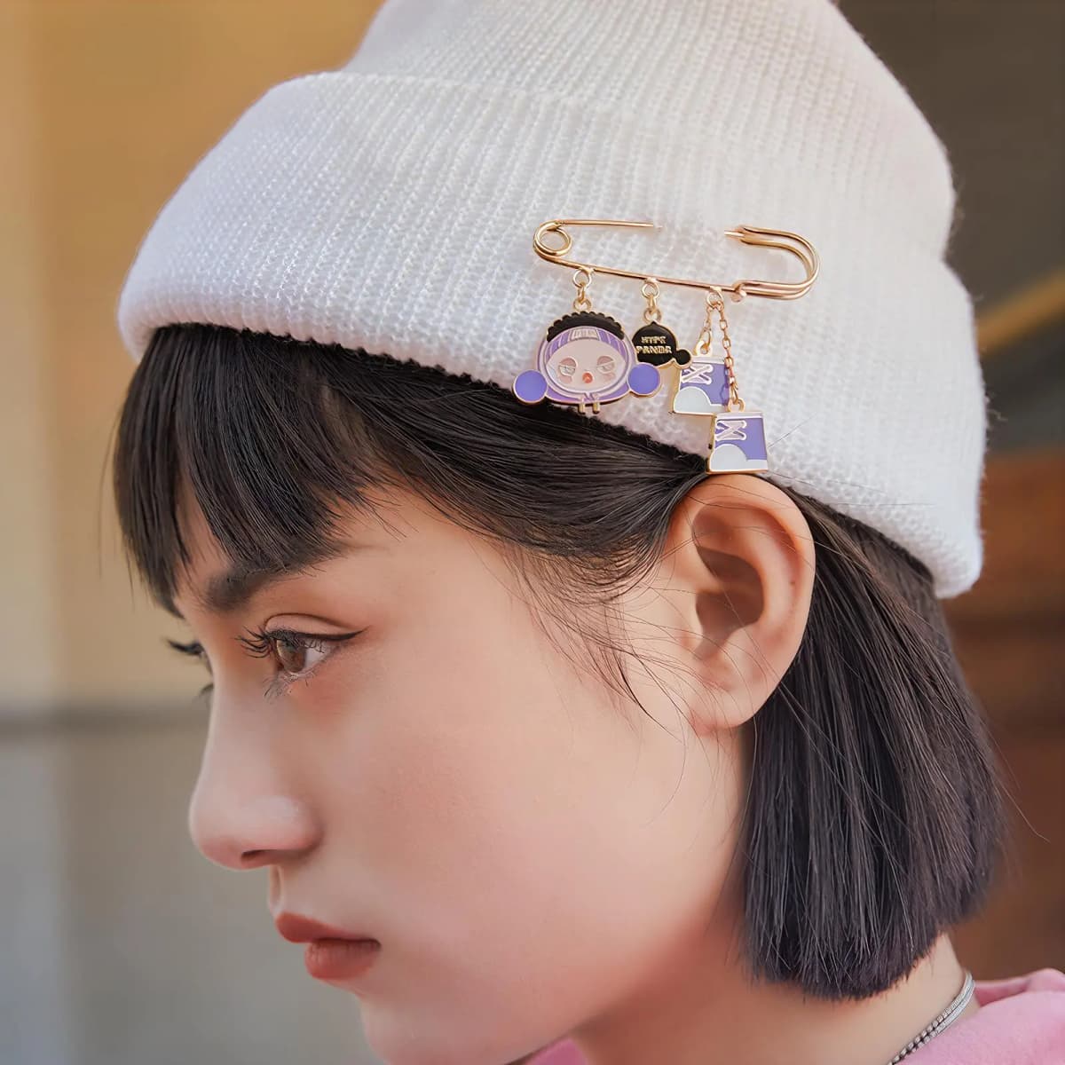POP MART SKULLPANDA Badge 4