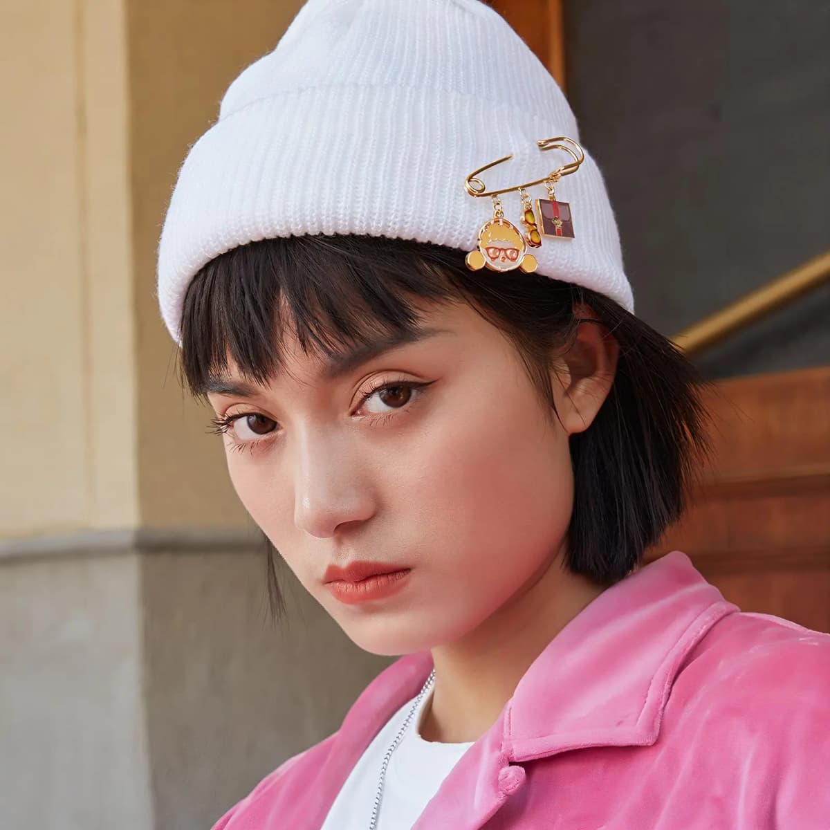 POP MART SKULLPANDA Badge 3