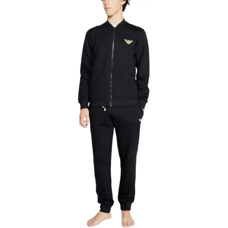 EMPORIO ARMANI FW24 Unisex İdman Geyimi Qara 5