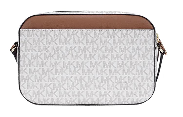 MICHAEL KORS PVC Kamera Çantası Qadın Vanilla 3