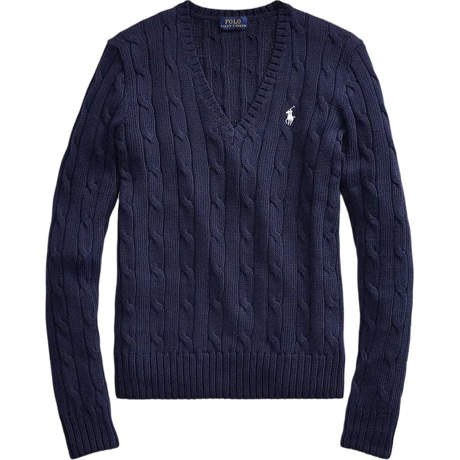 Polo Ralph Lauren SS24 Qadın Jemper Göy