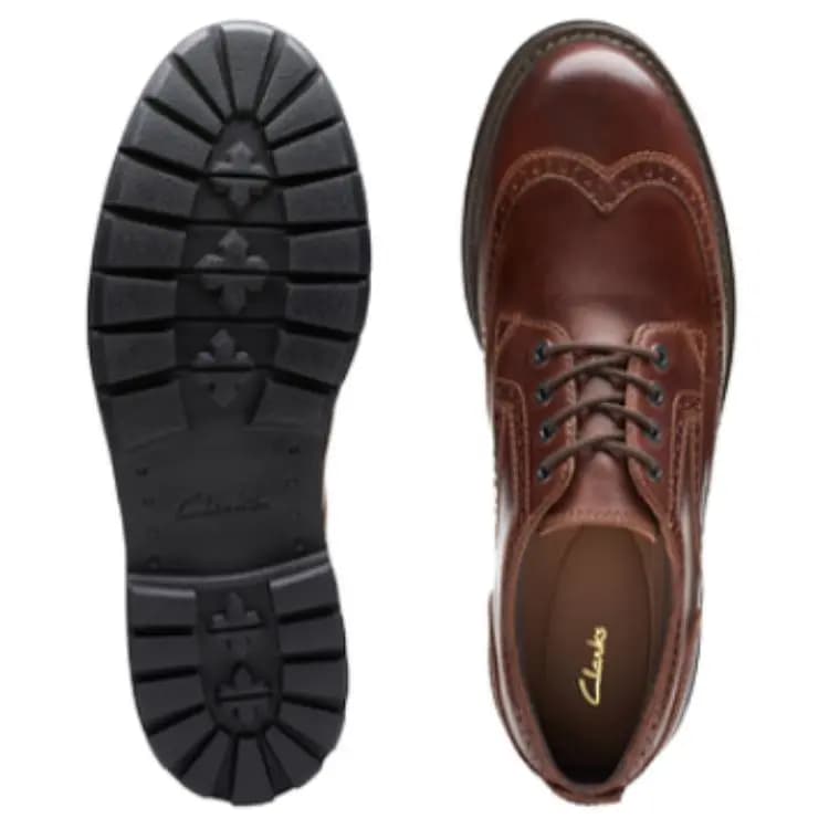 Clarks Kişi Klassik Ayaqqabısı Tünd Qəhvəyi 5