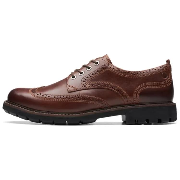 Clarks Kişi Klassik Ayaqqabısı Tünd Qəhvəyi