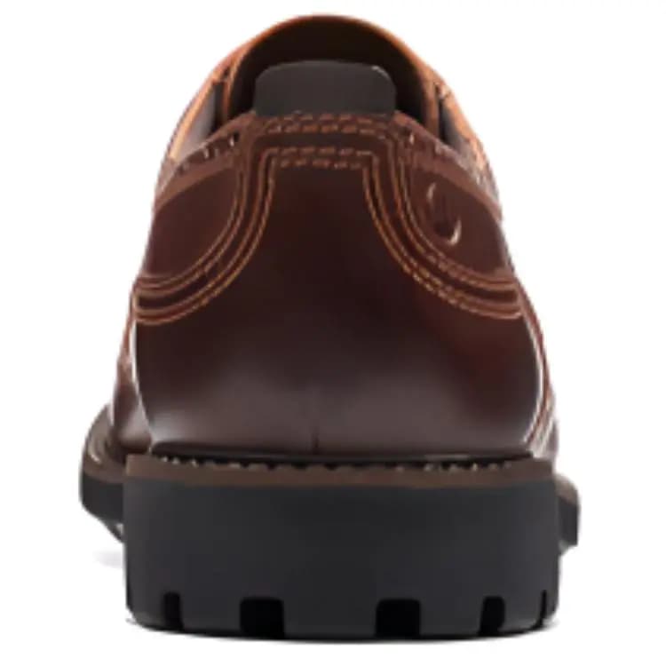 Clarks Kişi Klassik Ayaqqabısı Tünd Qəhvəyi 4