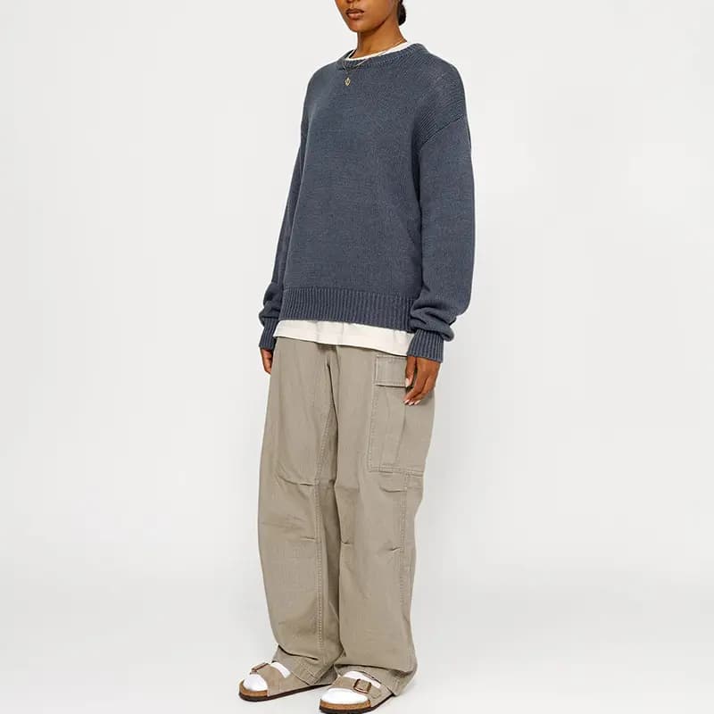 Stussy Surfman Icon Pambıq Sviter 6
