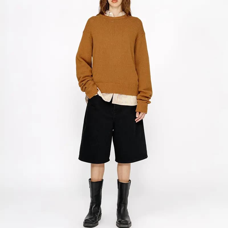 Stussy Surfman Icon Pambıq Sviter 14