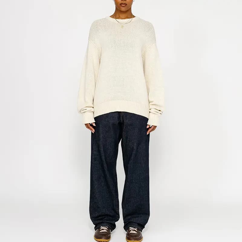 Stussy Surfman Icon Pambıq Sviter 9