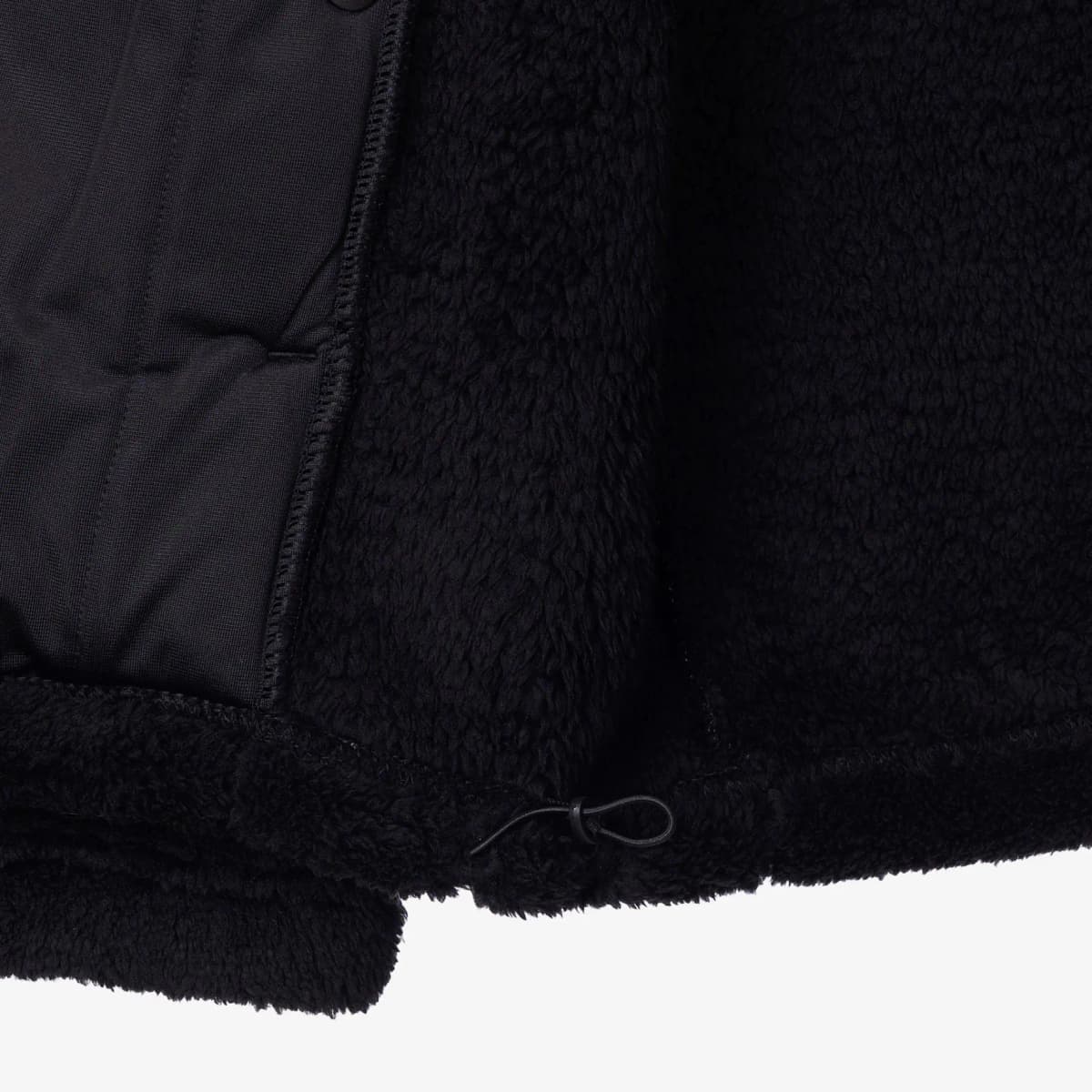 THE NORTH FACE COMFY ALPHA FLEECE Unisex Məxmər Pencək Qara 6