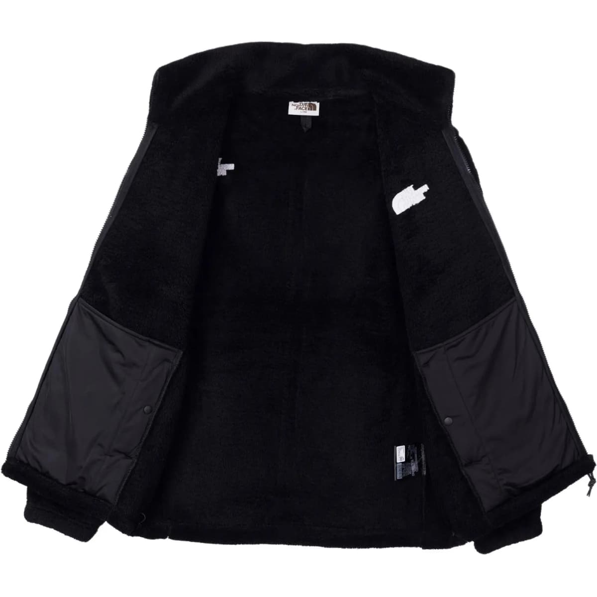 THE NORTH FACE COMFY ALPHA FLEECE Unisex Məxmər Pencək Qara 3