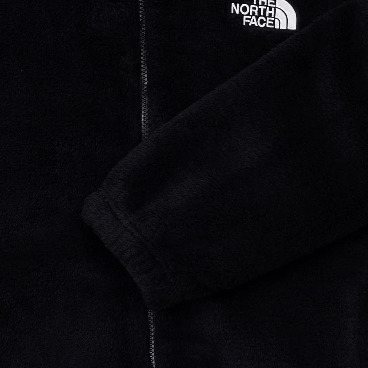 THE NORTH FACE COMFY ALPHA FLEECE Unisex Məxmər Pencək Qara 4