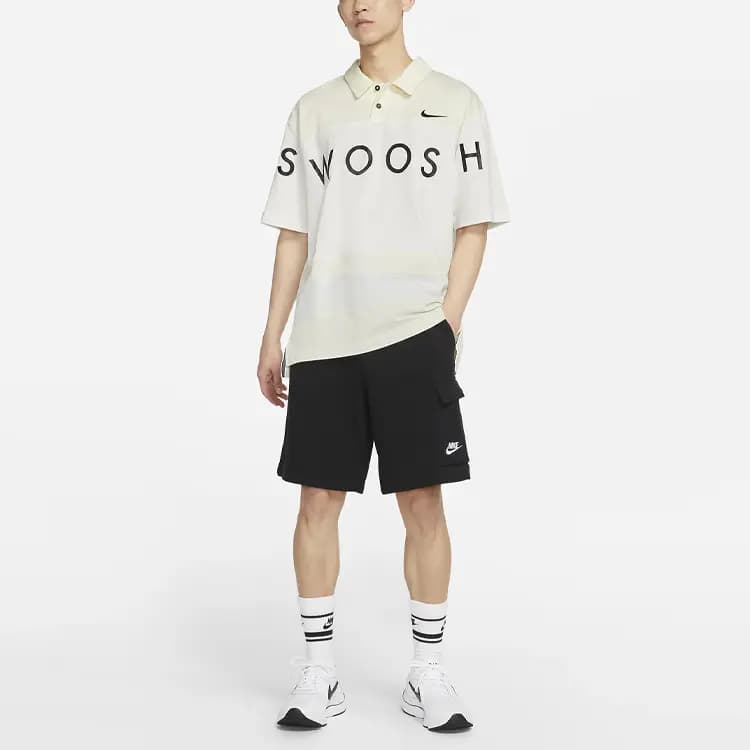 Nike Polo Köynəyi Kişi Ağ 3