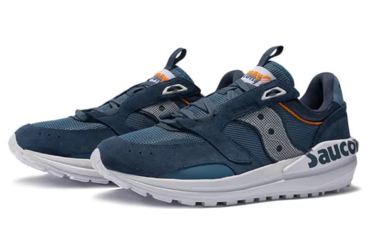 Saucony Jazz Kişi Qaçış Ayaqqabısı Mavi 3