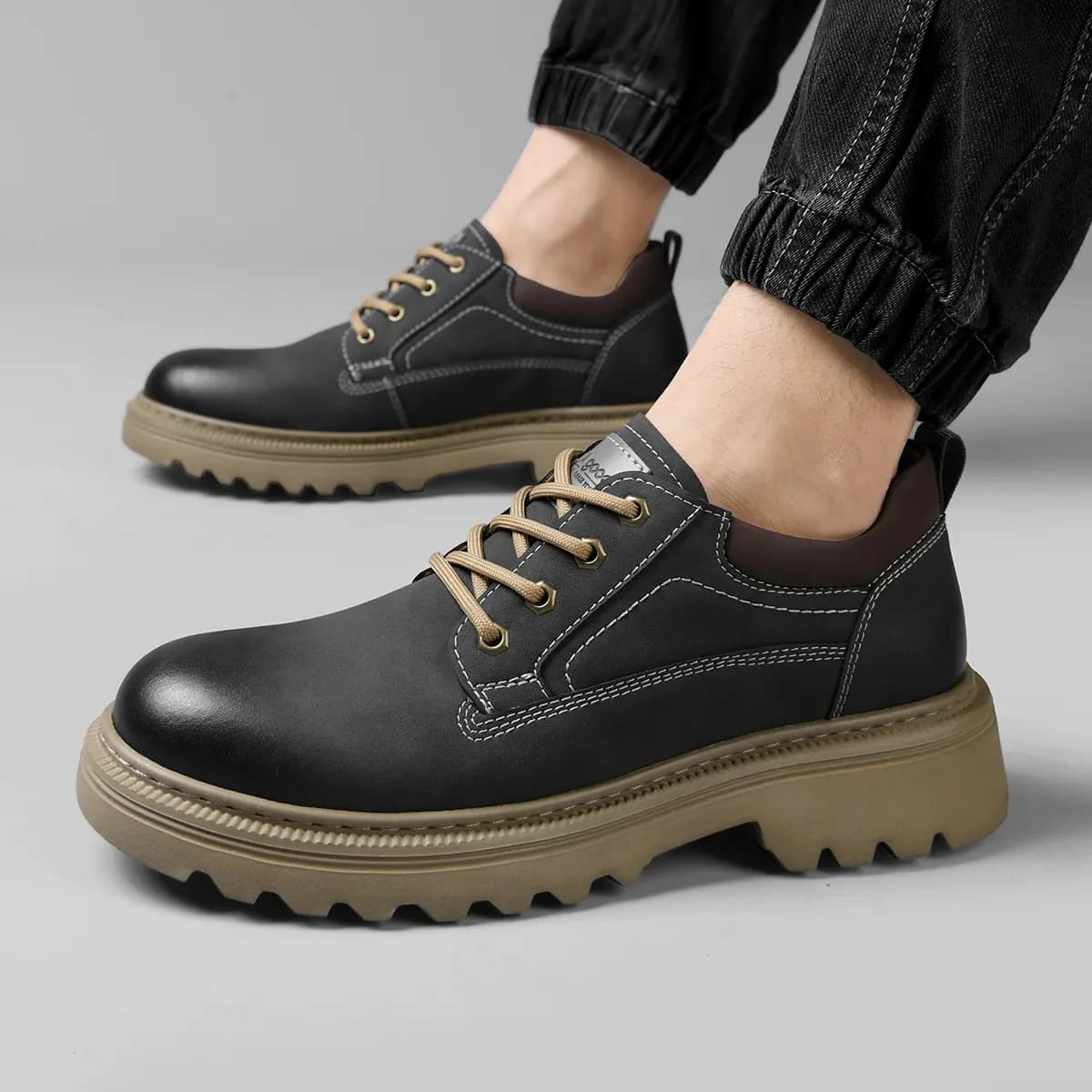 HLA Vintage Fashion Work Boots & Casual Shoes Men 7