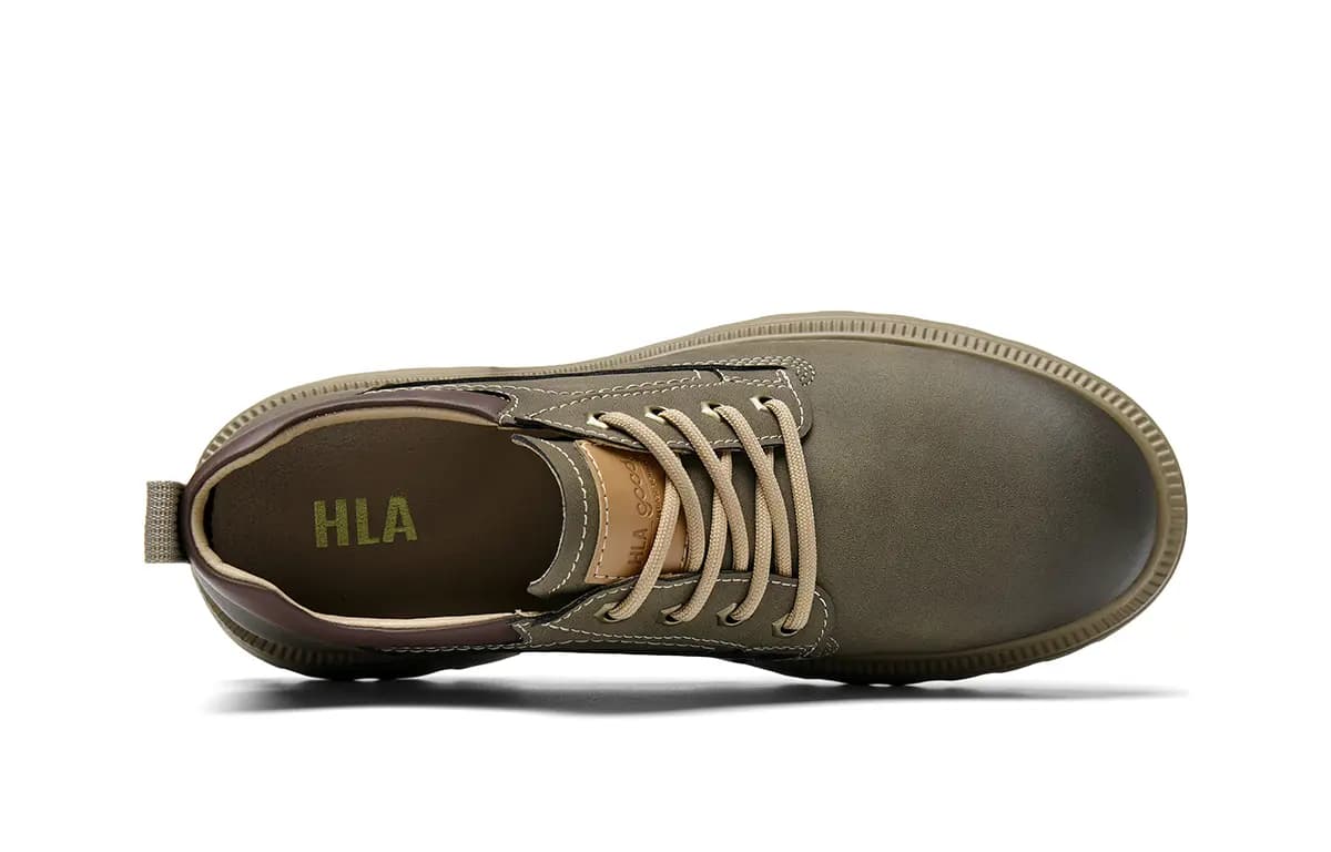 HLA Vintage Fashion Work Boots & Casual Shoes Men 10