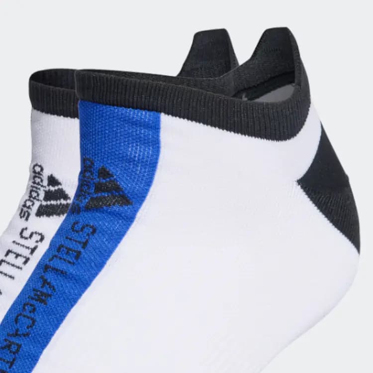 Adidas Stella McCartney Qadın Corabı 2-li Qara/Ağ/Mavi 2