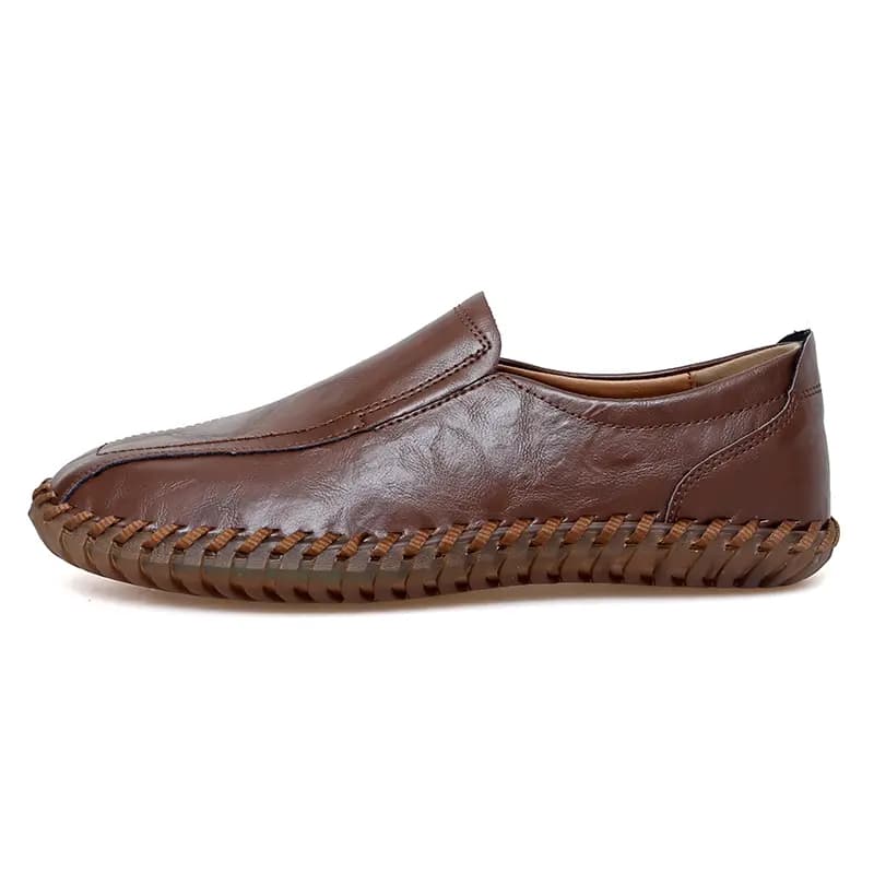 Gongli Meili Dəri Loafer Kişi 13