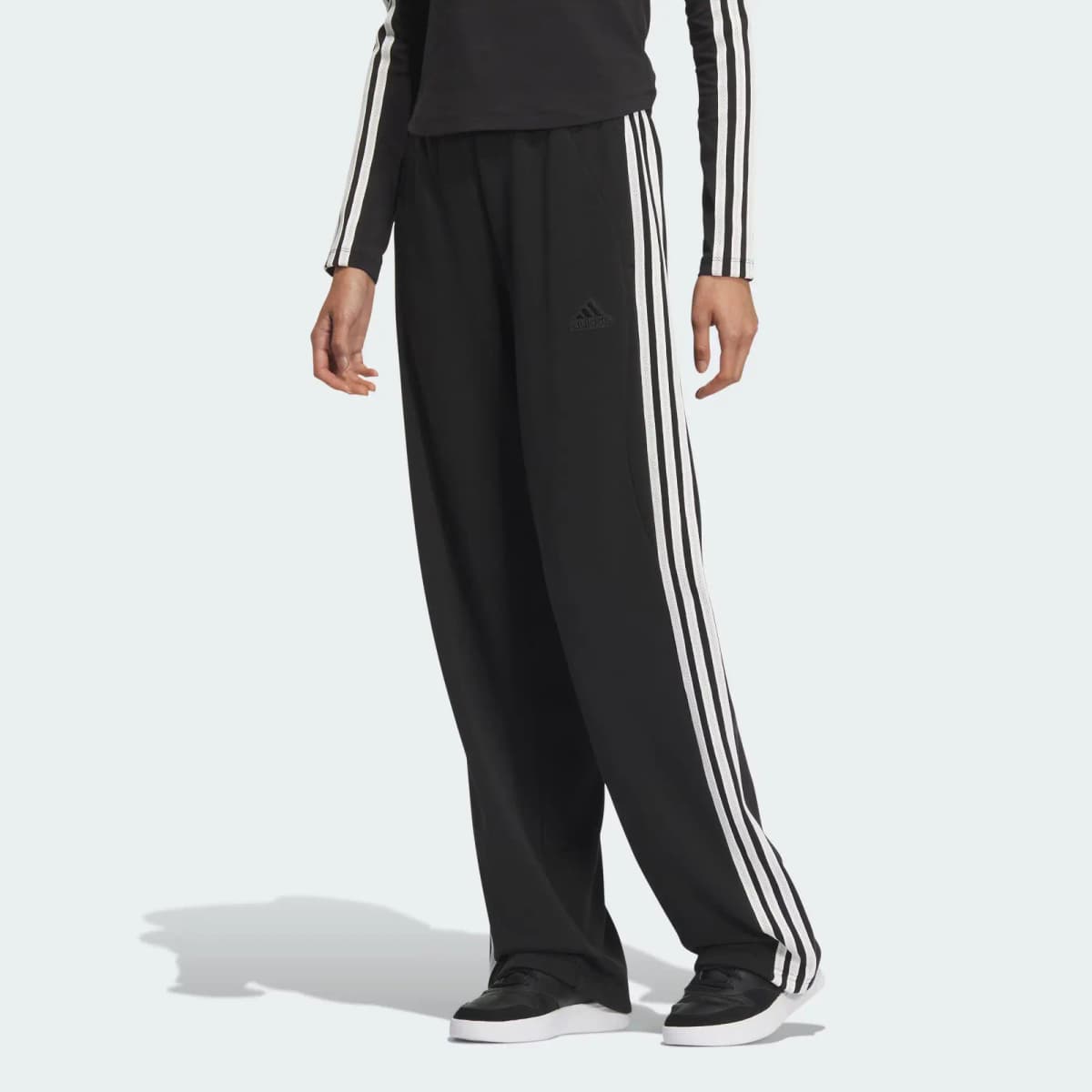 adidas 3-Stripes Qadın Şalvar Qara 3