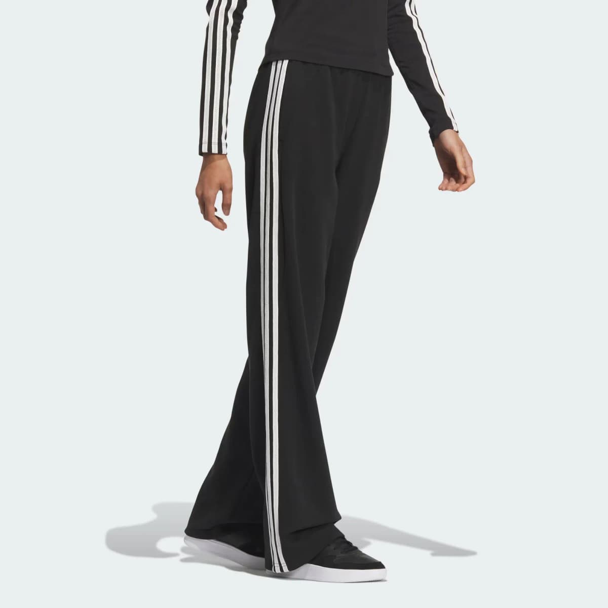 adidas 3-Stripes Qadın Şalvar Qara 2