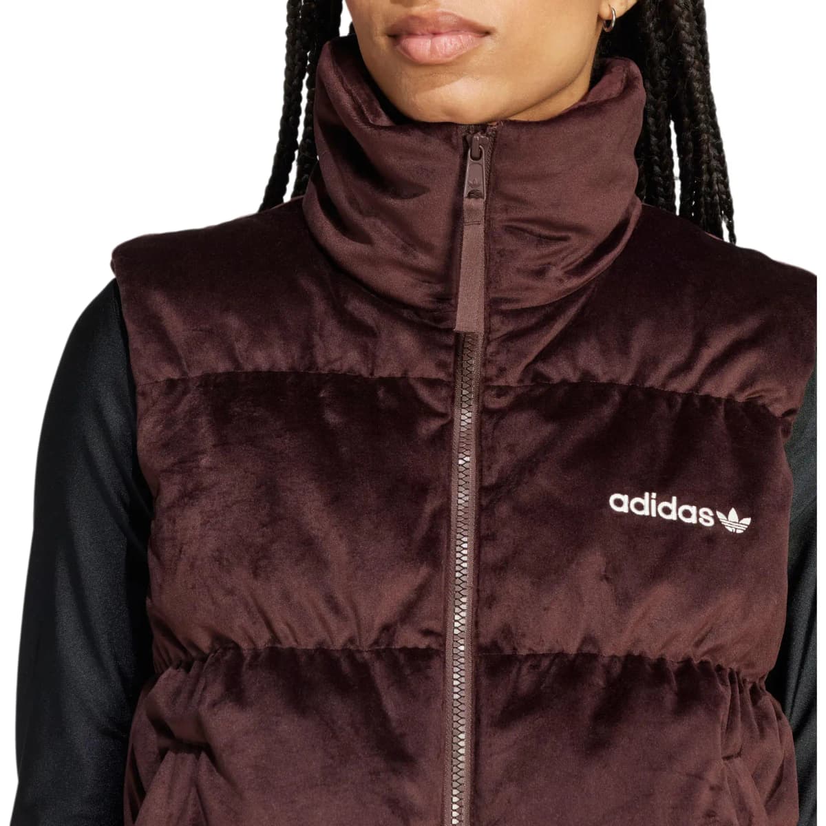Adidas Originals Regen FW24 Qadın Jileti Tünd Boz/Qəhvəyi 6