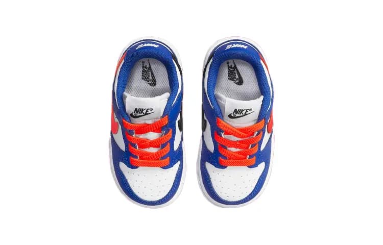 Nike Kids Dunk Low "Game Royal/Crimson" Sneakers 4