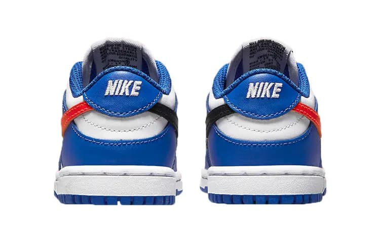 Nike Kids Dunk Low "Game Royal/Crimson" Sneakers 5