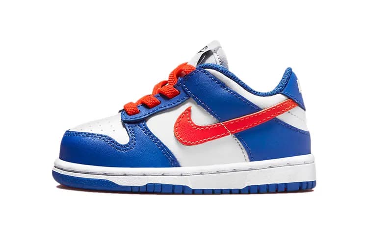 Nike Dunk Low Game Royal/Crimson Uşaq İdman Ayaqqabısı
