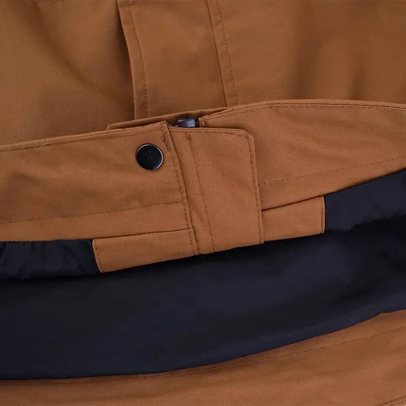 Timberland FW24 Windbreaker Kişi Pencəyi Dark Wheat 3