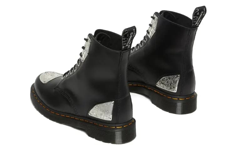 Dr.Martens King Nerd 1460 Martin Boots Black 5