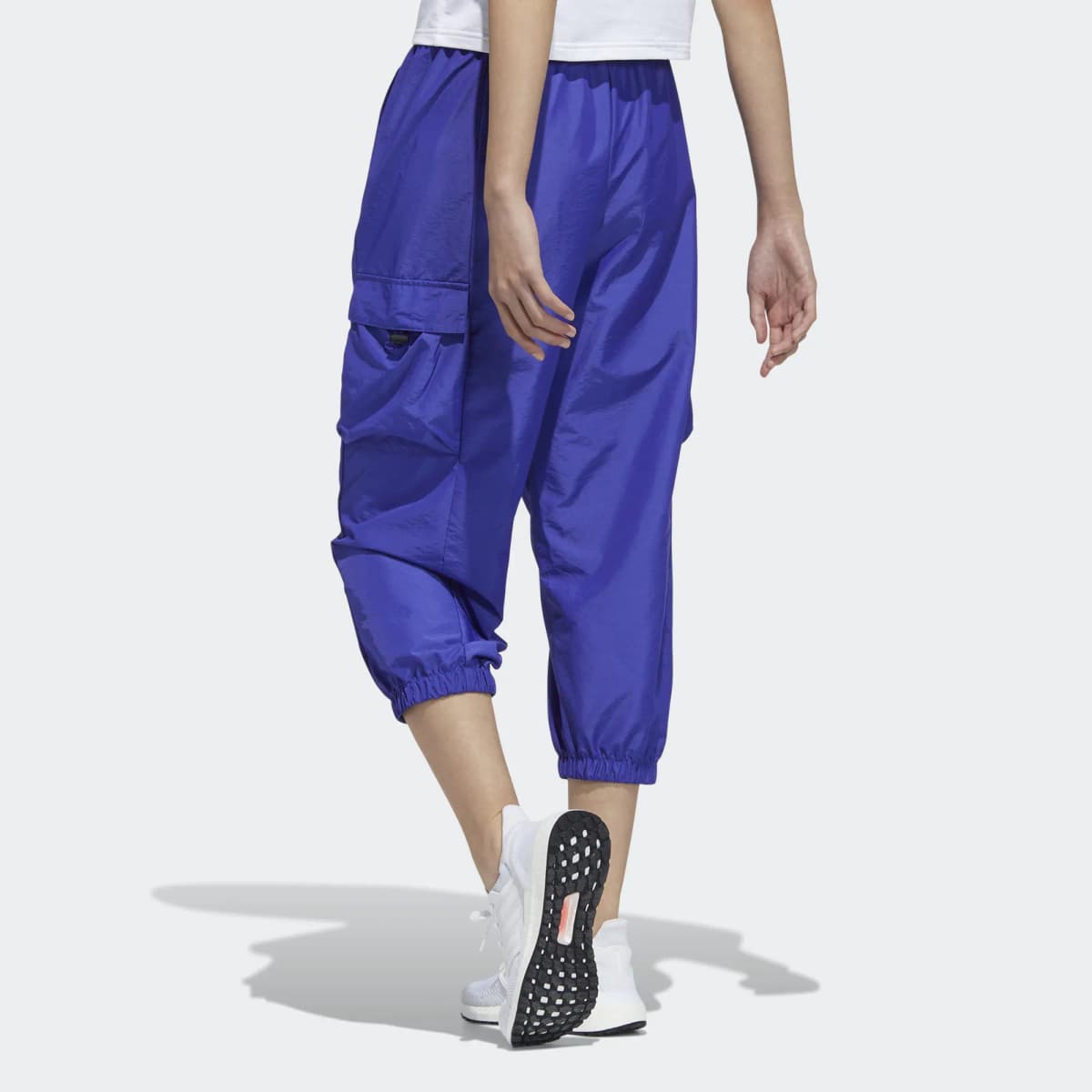 Adidas Knitted Sweatpants Women's Blue 3