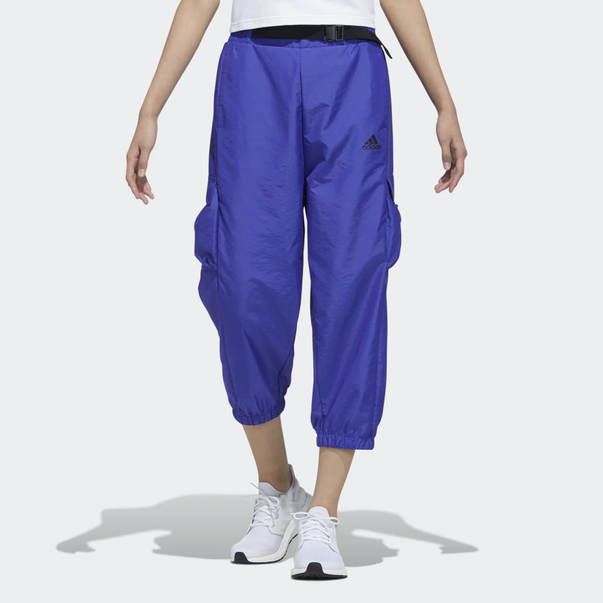 Adidas Knitted Sweatpants Women's Blue 2