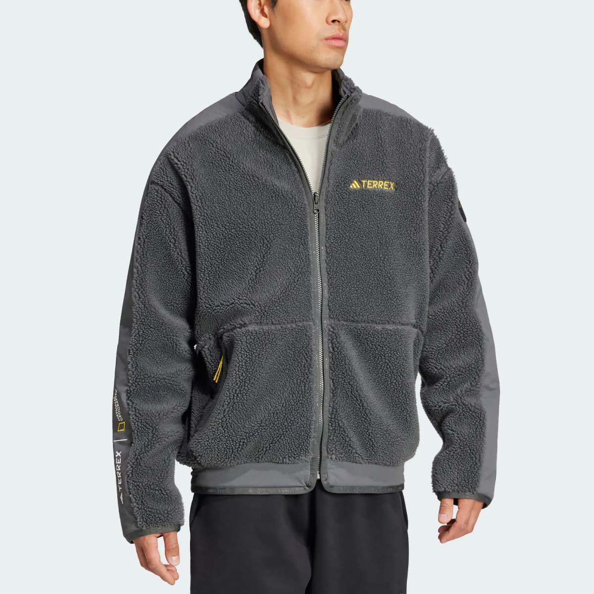Adidas x TERREX X National Geographic FW24 Pencək Boz 3