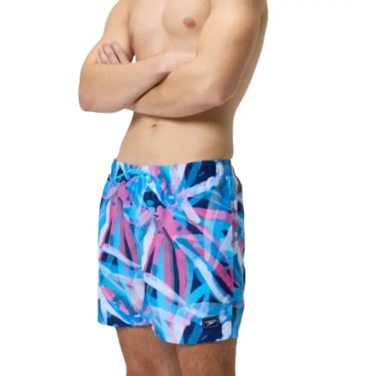 Speedo Comfort Lightweight Breathable Swim Trunks Men's Blue 4