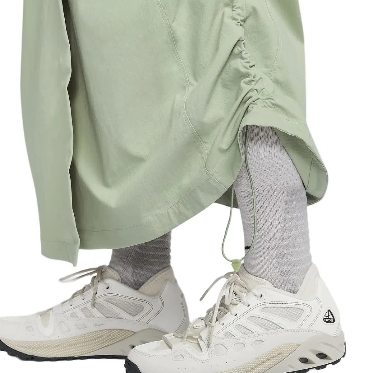 Nike ACG 'SNOWGRASS' Uzun Ətək Qadın Yaşıl/Ağ 6