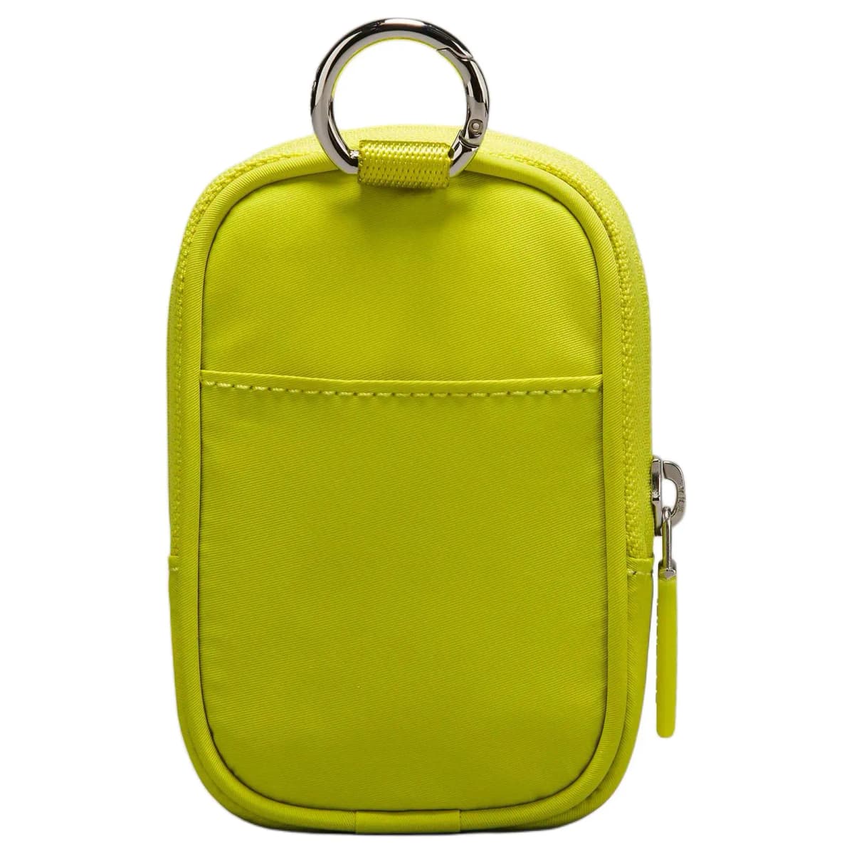 lululemon Clippable Nano Zip Pouch Unisex Recycled Nylon Key Pouch Regular Universal Yellow Serpentine 2