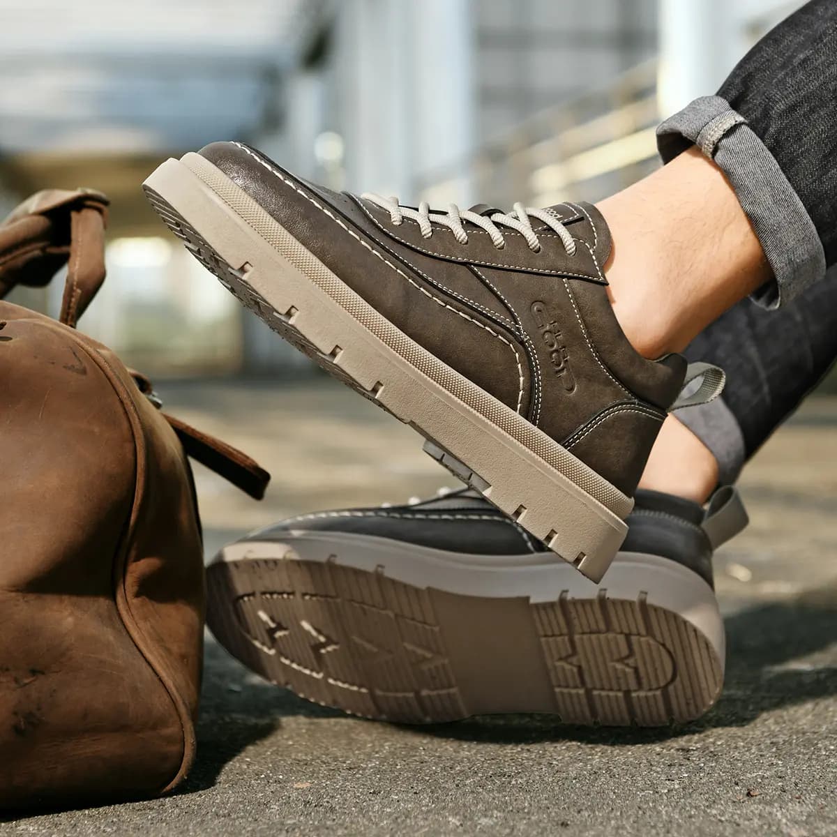 HLA Synthetic Leather Casual Fashion Work Shoes Men's 13
